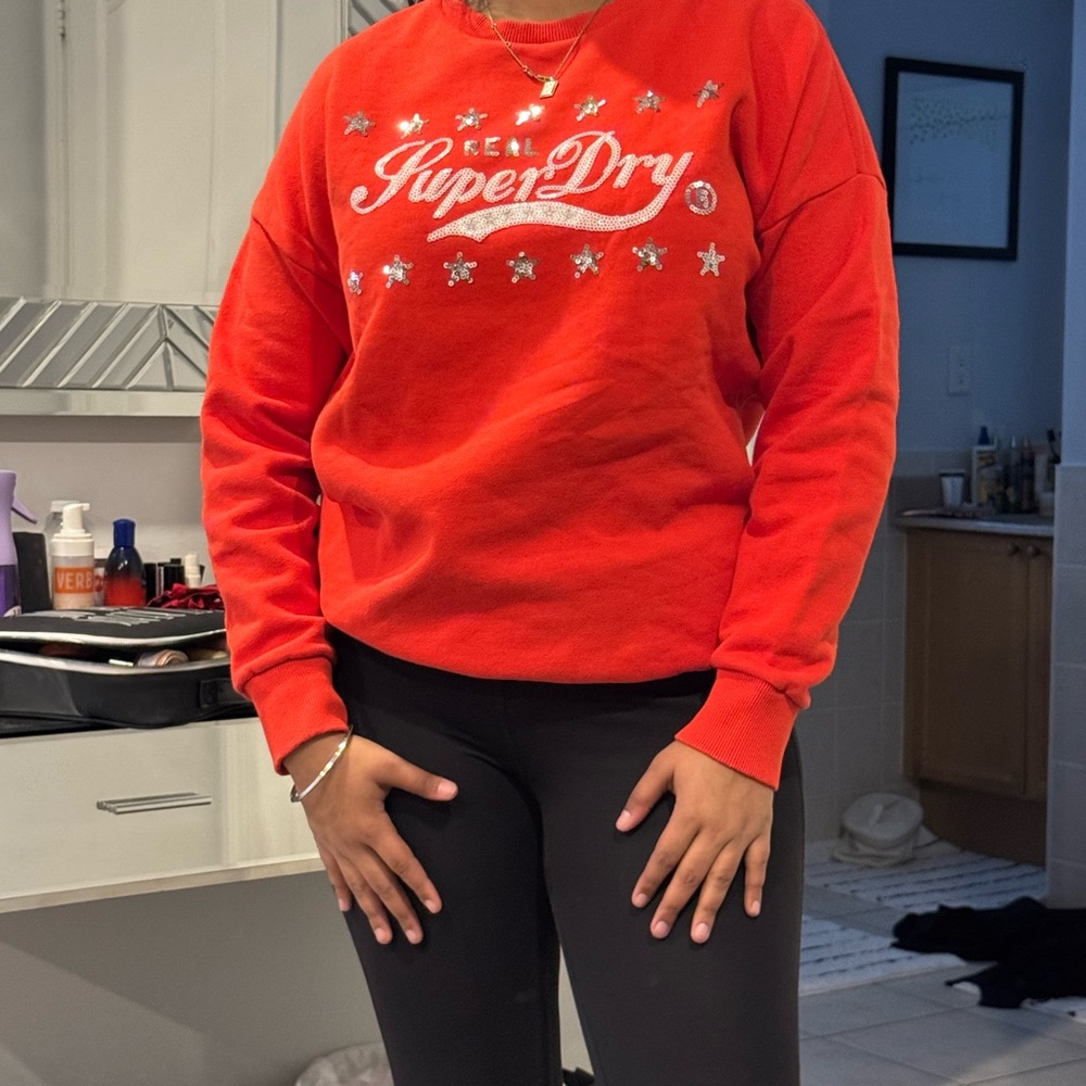 Superdry Women's Red Sweater